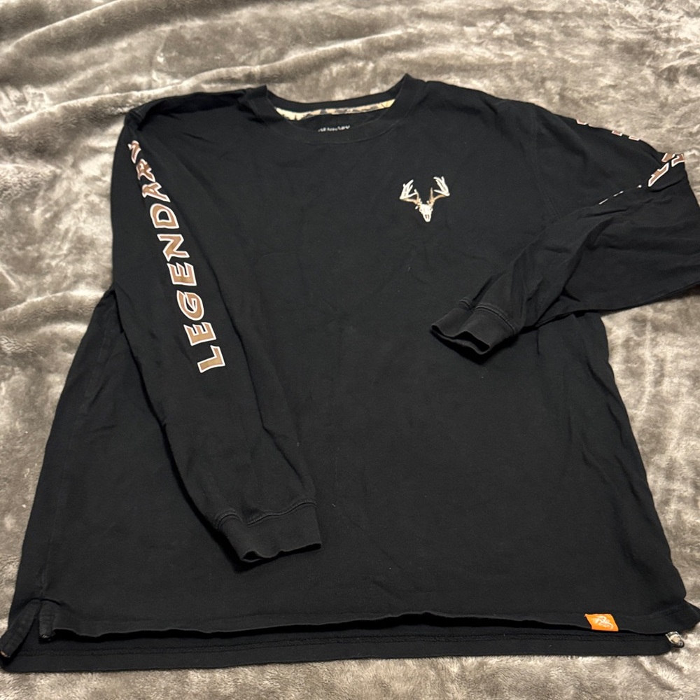 Legendary Whitetails Black Long Sleeve Tee